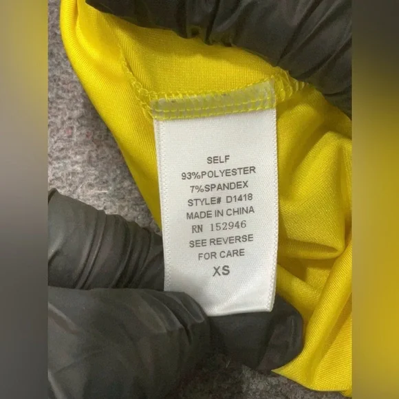 Fashion Nova Bright Yellow dress - Picture 4 of 5